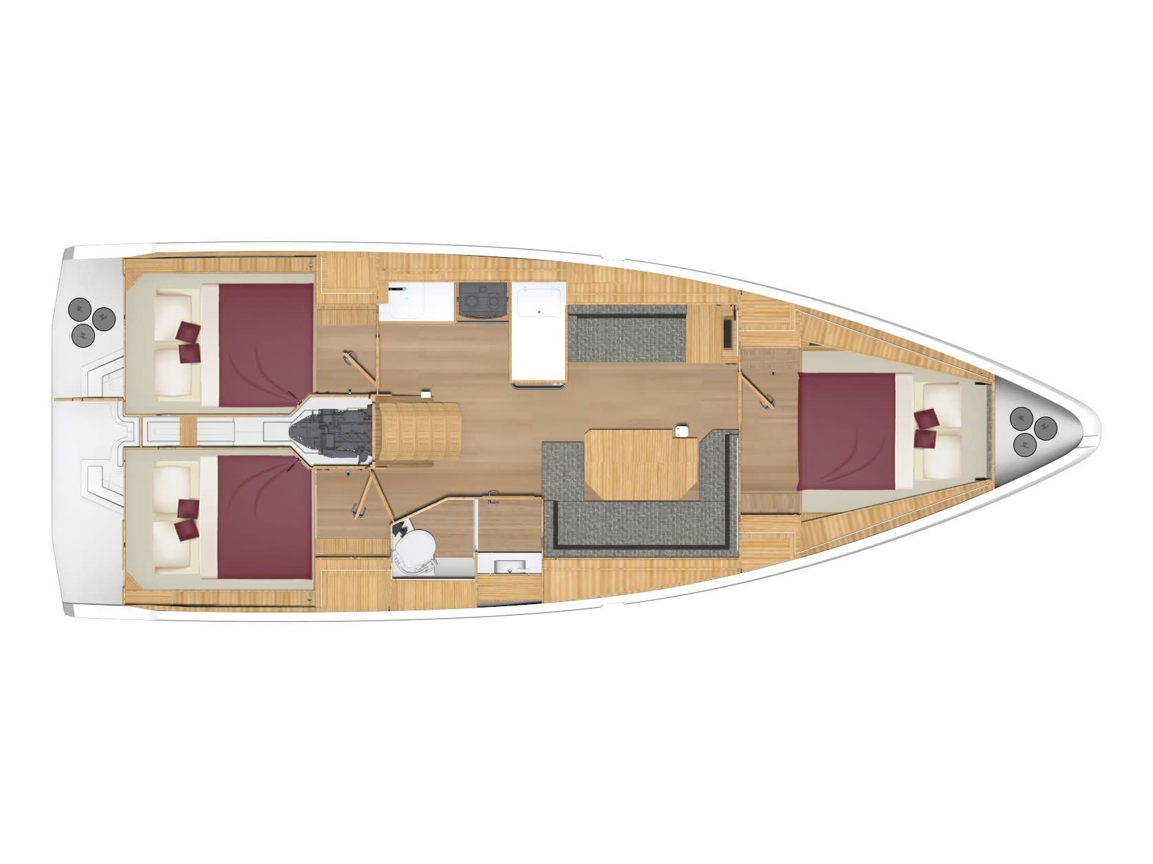 Stella Familia Bavaria C38 amarrado en Marina Zadar