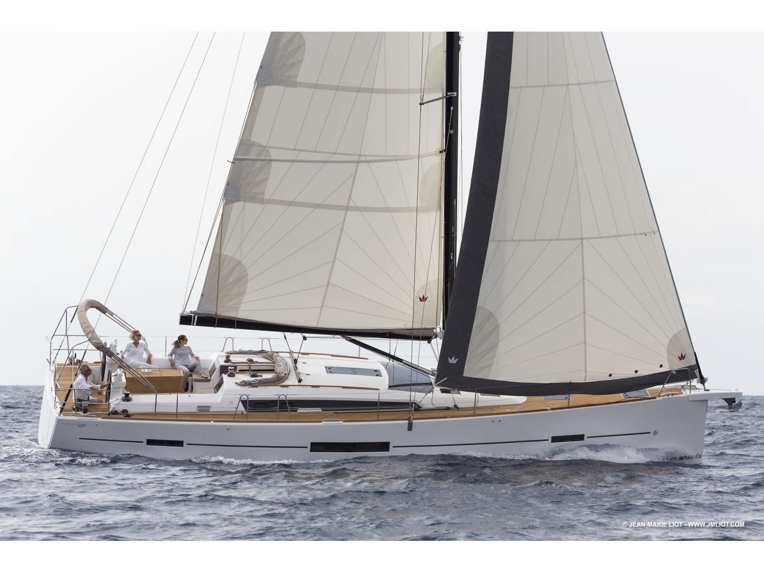 Calypso Dufour 520 Grand Large біля причалу Nikiti - Chalkidiki / Nikiti