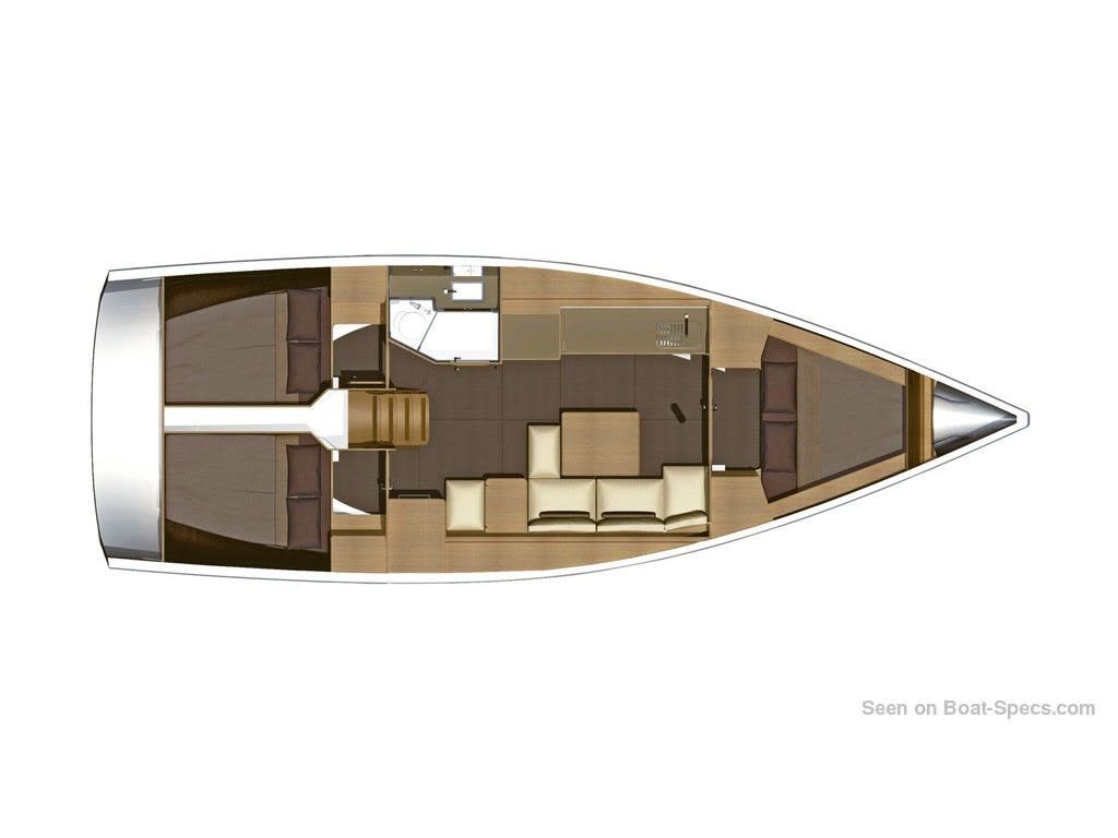 Scirocco Dufour 382 Grand Large amarrado en Nikiti - Chalkidiki / Nikiti