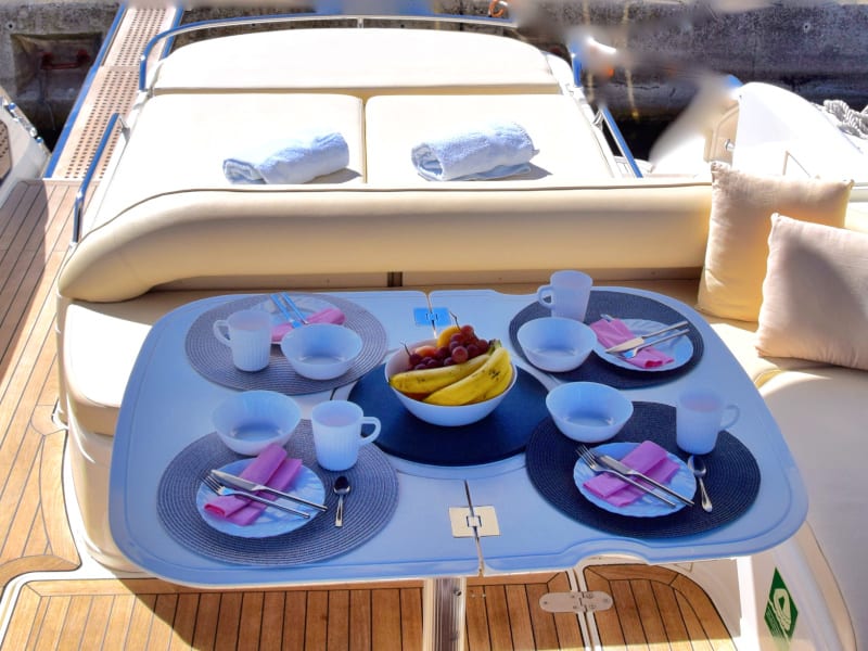 H.I.T. Fairlane Targa 48 moored at Primošten / Marina Kremik