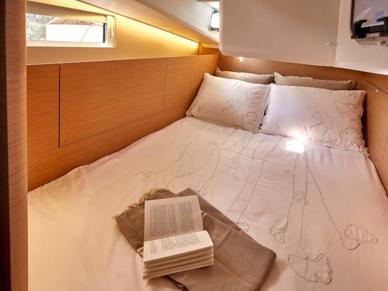 Locean Sun Odyssey 410 vor Anker in Lefkada / D-Marin Marina Lefkas