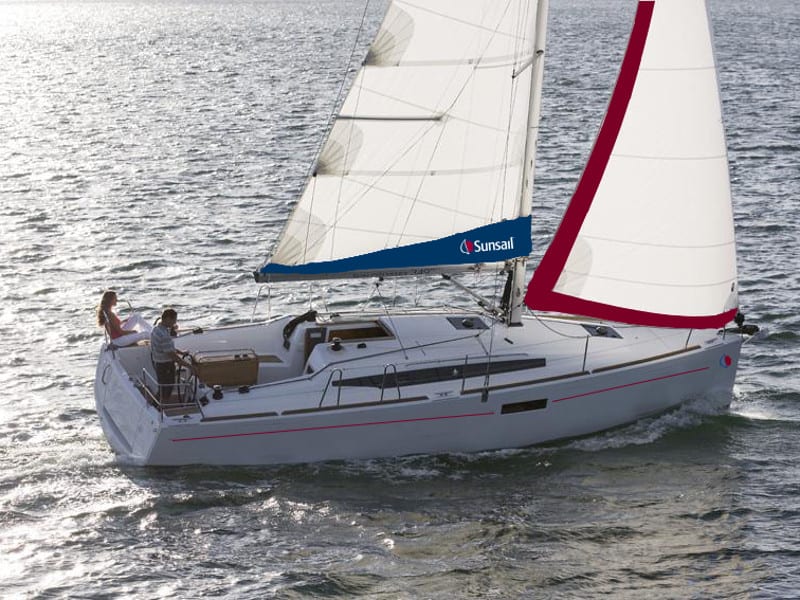 Sunsail 34- 2/1 Classic Sun Odyssey 349 біля причалу Lefkada / D-Marin Marina Lefkas