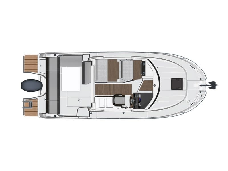Nina Merry Fisher 795 amarrado en ACI Marina Split