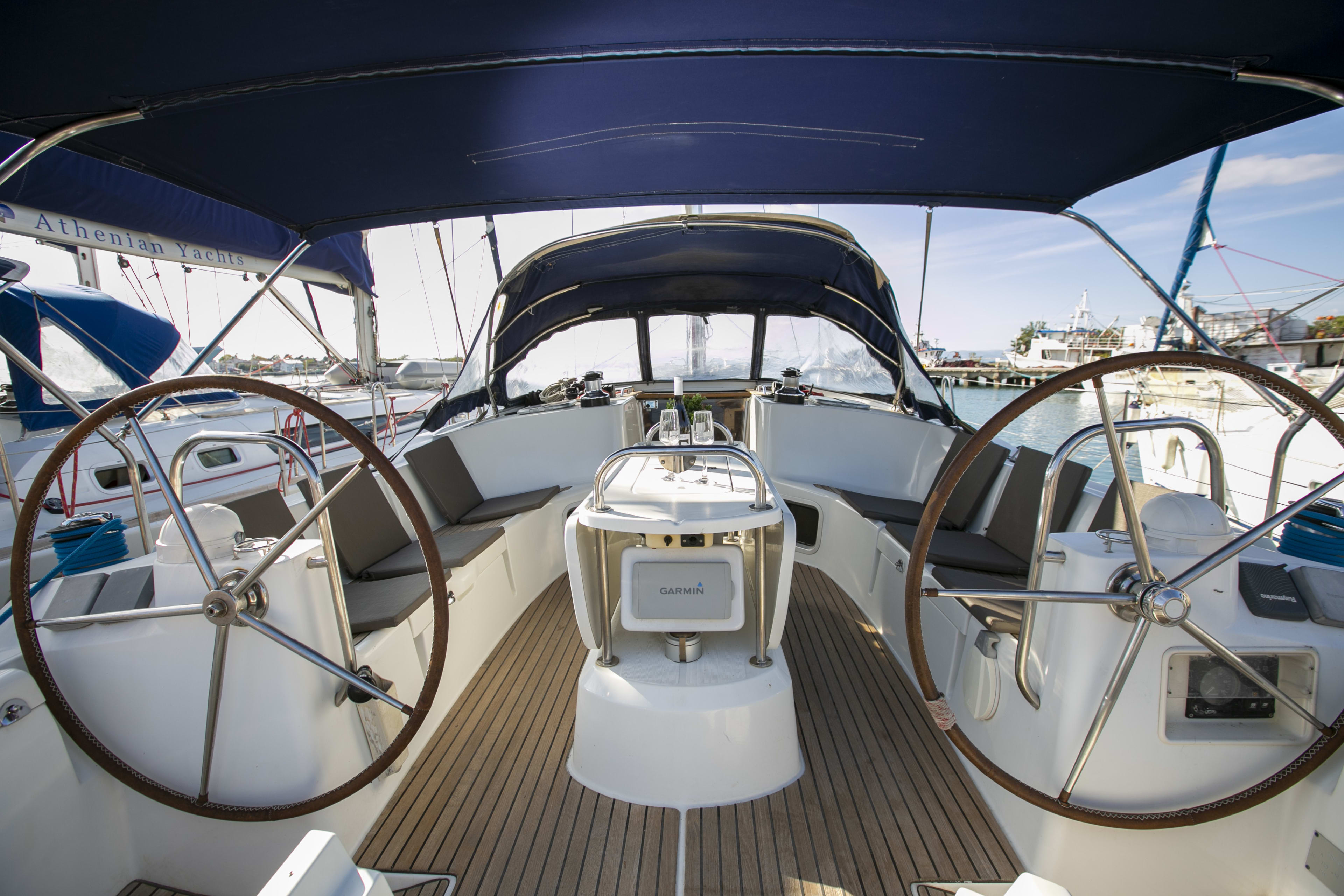 Sirius Sun Odyssey 49 moored at Keramoti - Kavala / Keramoti
