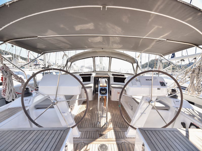 GOBUN Hanse 458 біля причалу Fethiye / Lykia Yacht Club