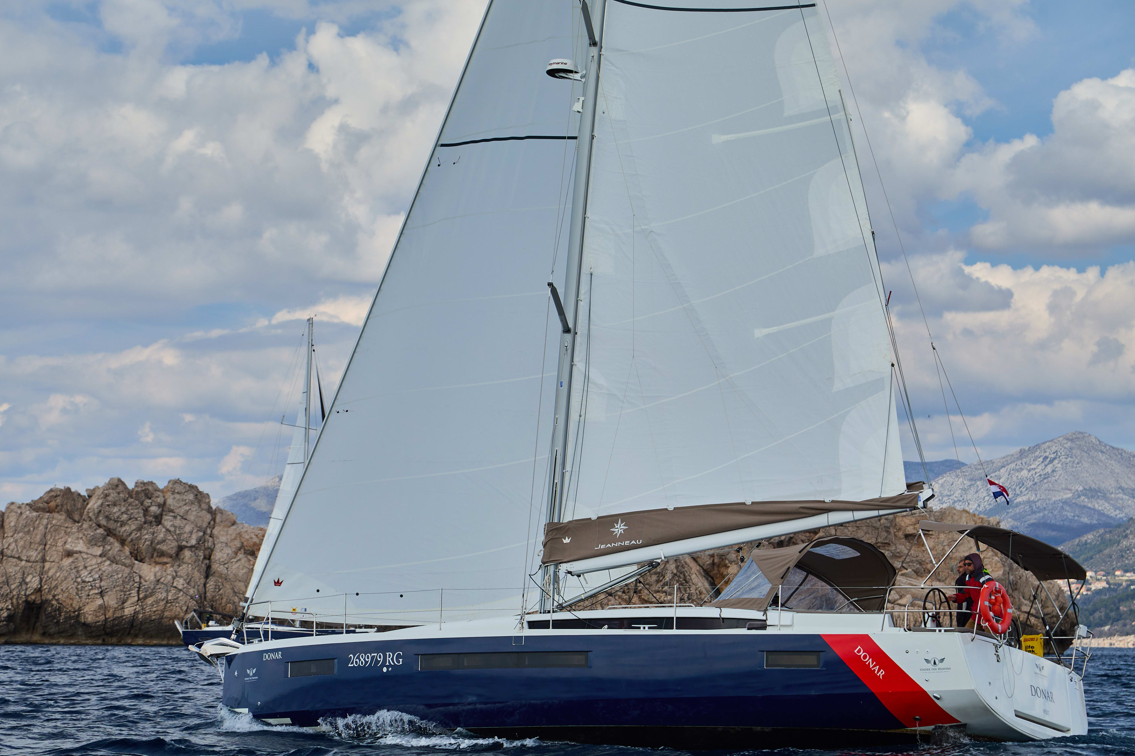 DONAR Sun Odyssey 490 moored at Primošten / Marina Kremik