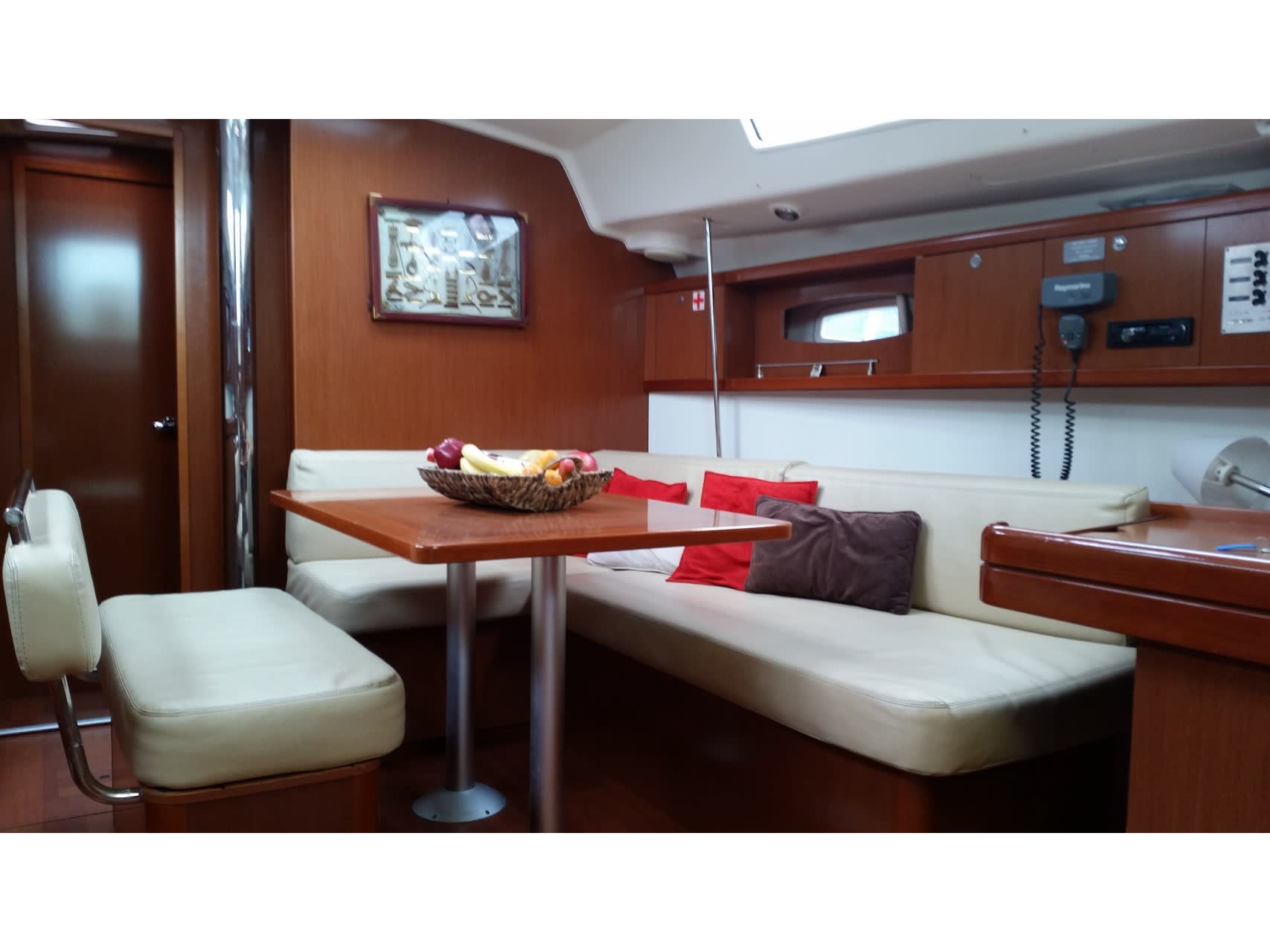 Carmen Oceanis 43 moored at Athens / Alimos Marina