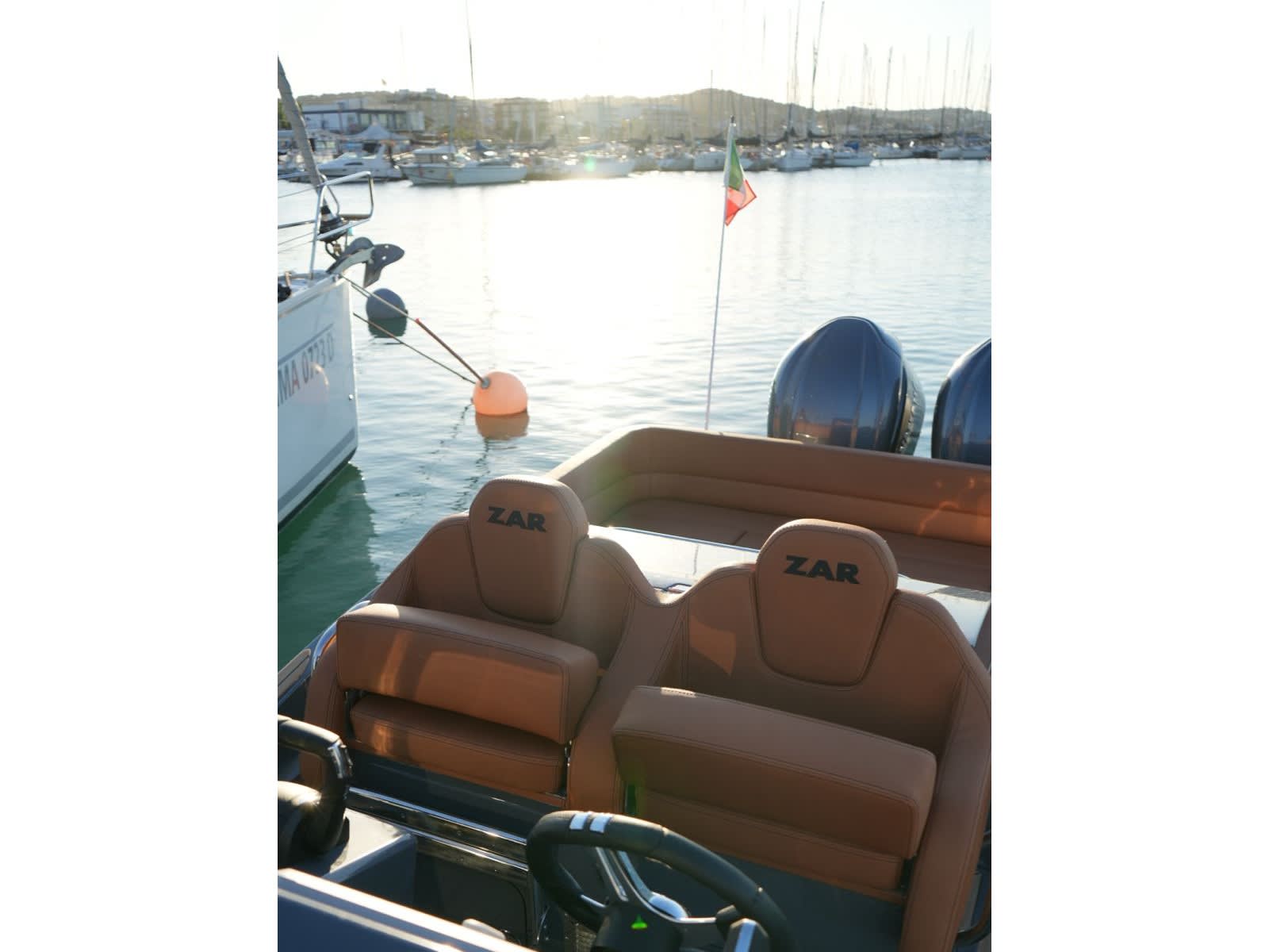 Marco Motorboat moored at Porto San Giorgio FM / Marina di Porto San Giorgio