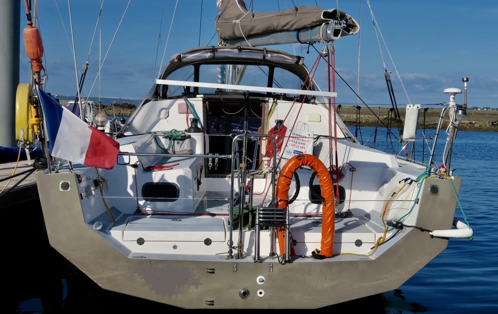 Yume RM 10.60 amarrado en Saint-Quay-Portrieux / Port d'Armor