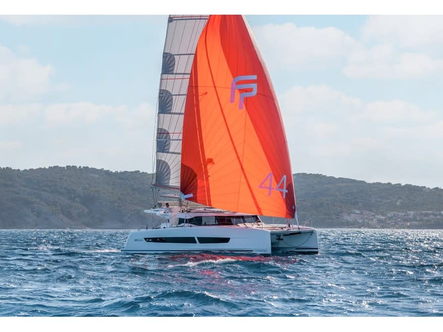 FP NEW IN FLEET FP 44 vor Anker in Sukošan / D-Marin Dalmacija Marina