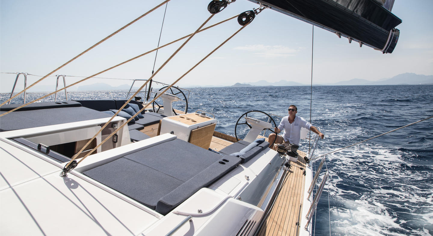 Mighty M Oceanis 51.1 moored at Athens / Alimos Marina
