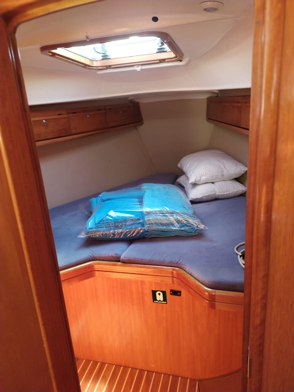Seasail Bavaria Cruiser 33 moored at Lefkada / Port of Lefkas
