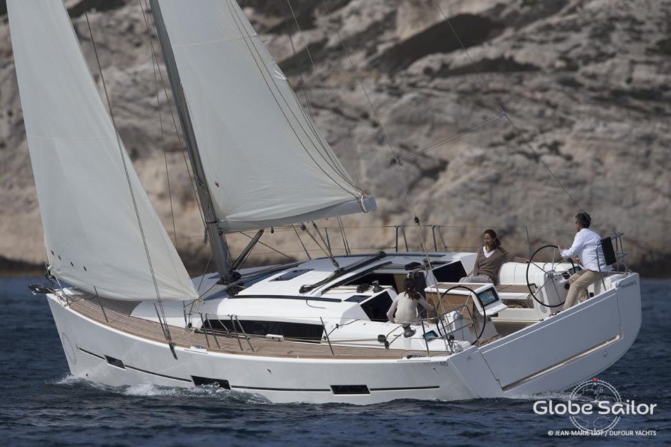 Tigre do Mar Dufour 410 Grand Large moored at Jacuecanga, Angra dos Reis (RJ) / BR Marinas Verolme