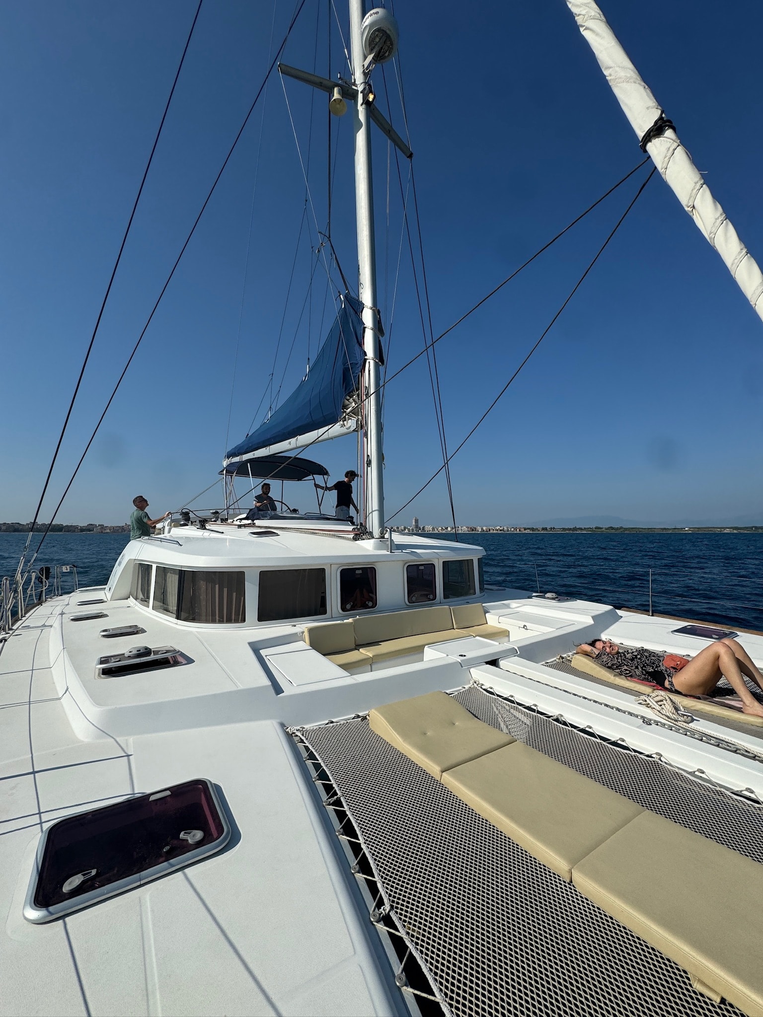 Ginevra Lagoon 440 moored at Rome / Marina di Nettuno