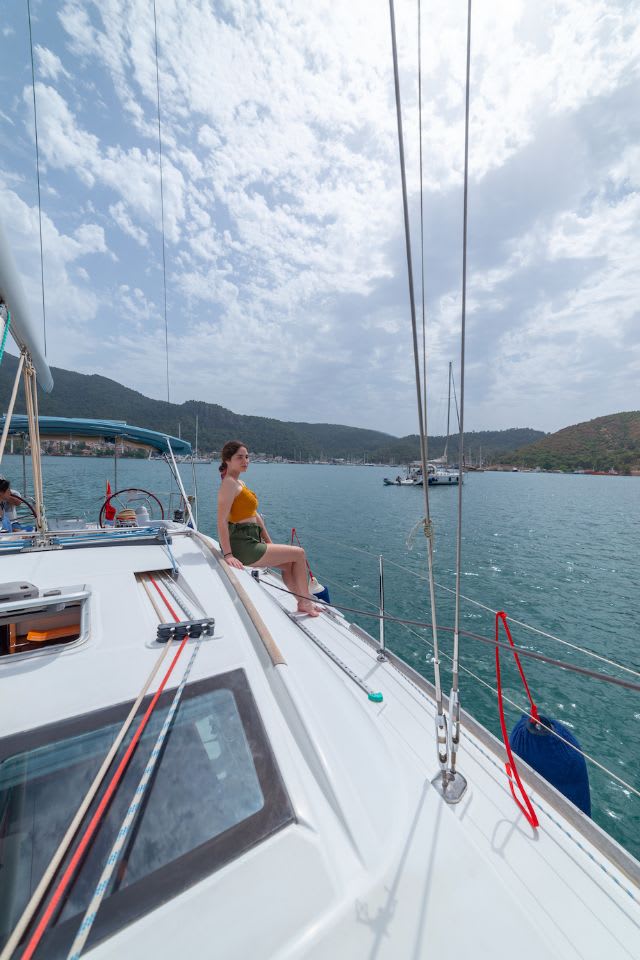 Classic Oceanis 40 біля причалу Fethiye / Yes Marina