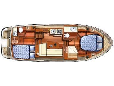 Wedis (Fr2) Linssen Grand Sturdy 29.9 AC moored at Jachthafen Mirow