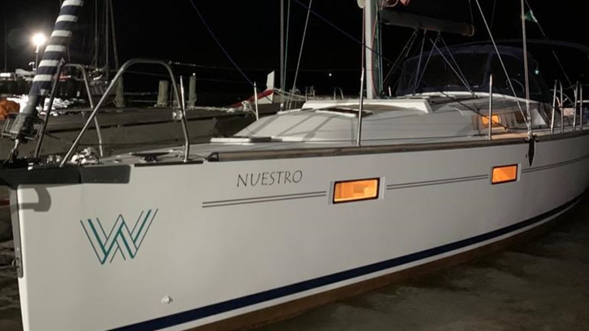 Nuestro Delta 41 vor Anker in Marina Farol de Paraty