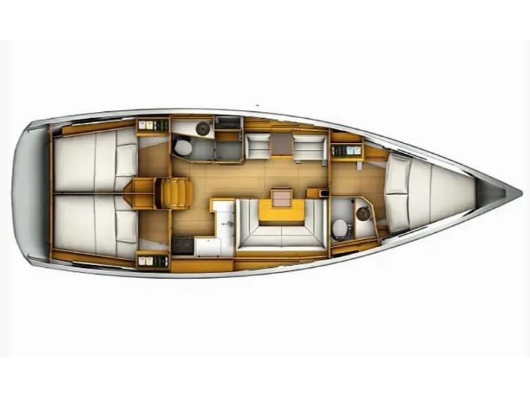 Mastina Sun Odyssey 419 біля причалу La Spezia / Porto Mirabello