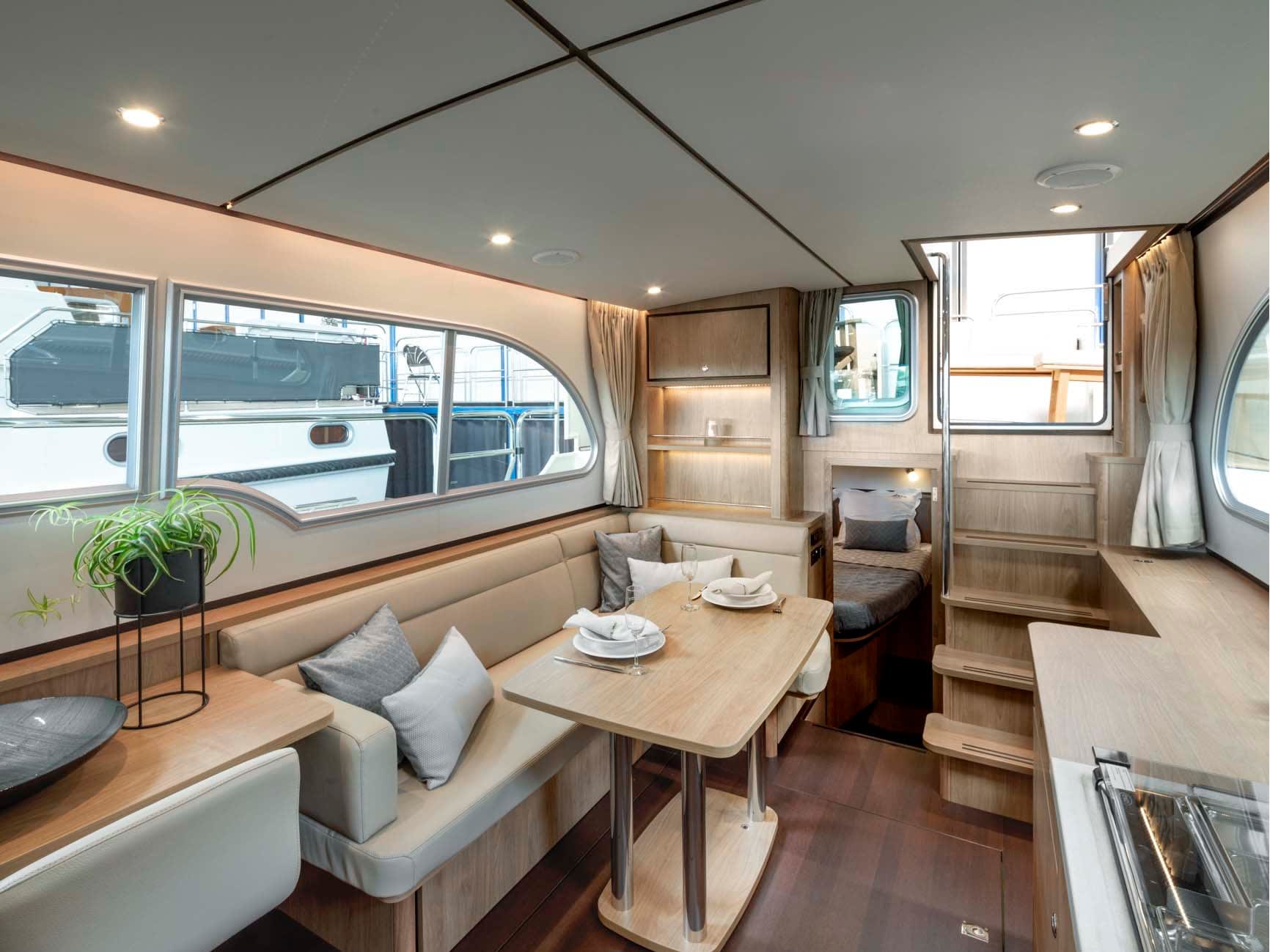 Jules Linssen Grand Sturdy 35.0 AC moored at Kinrooi / Jachthaven De Spaanjerd