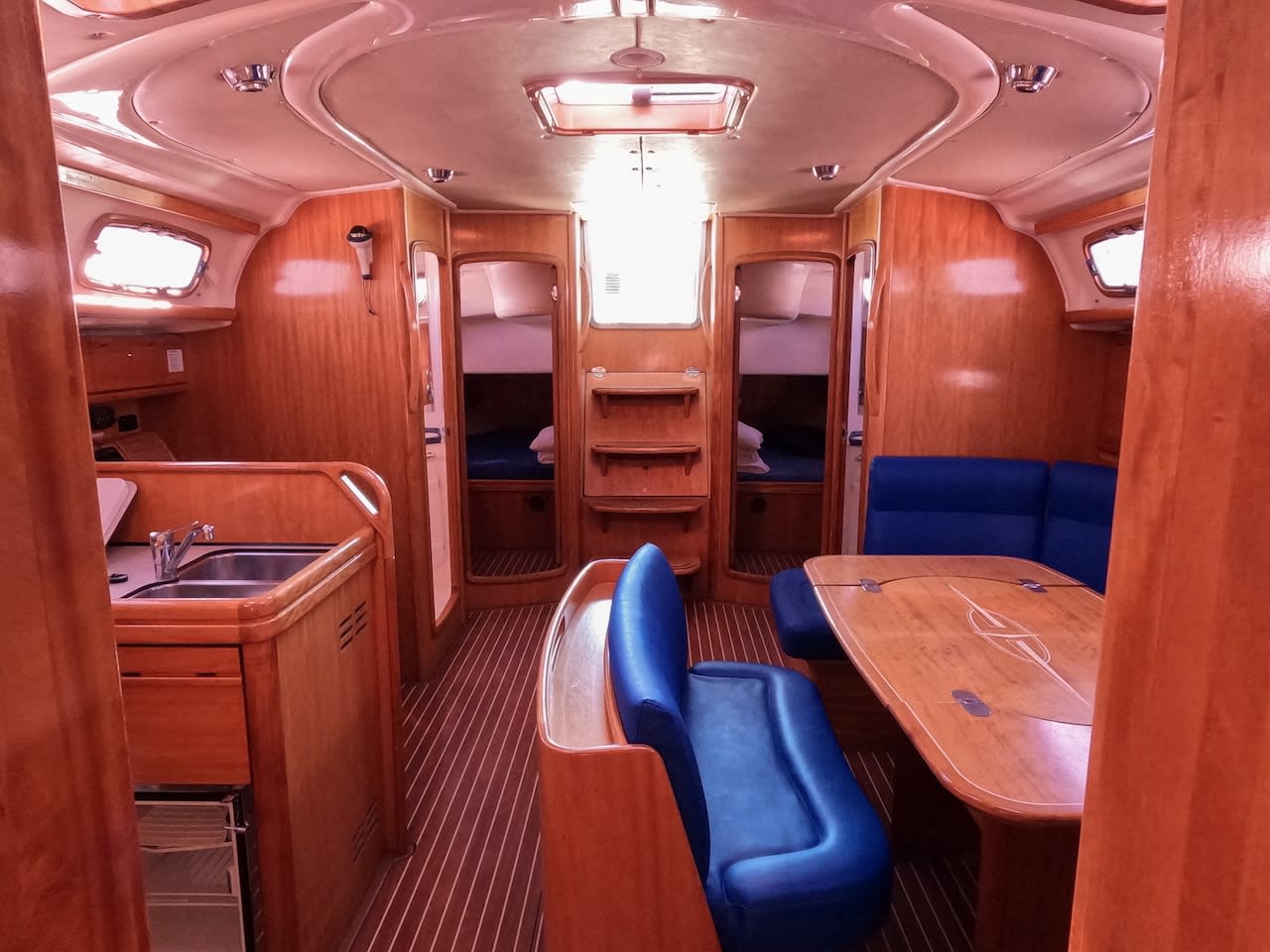 Big  AS Bavaria 50 Cruiser біля причалу Marina Izola