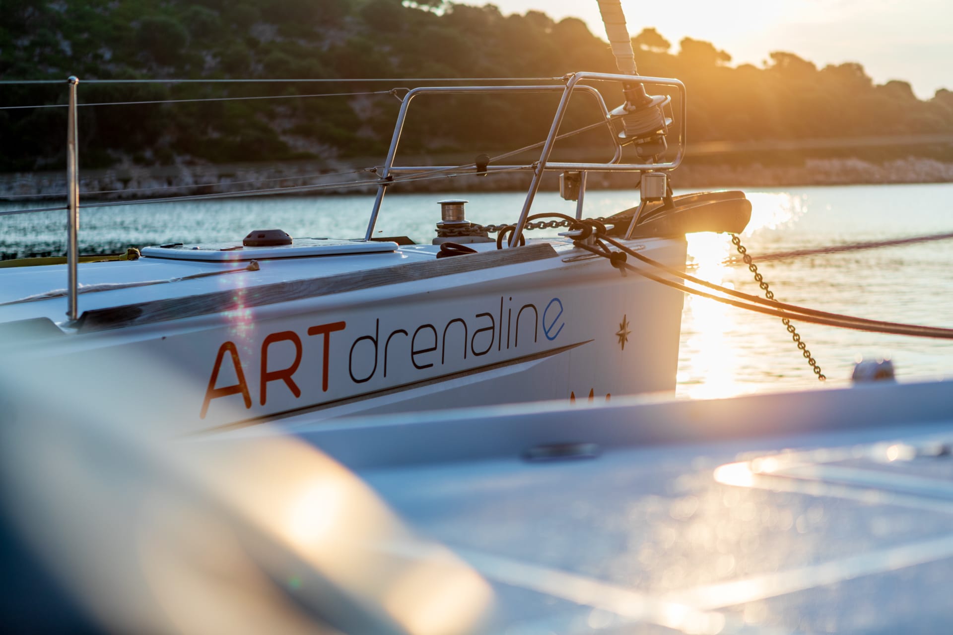 ARTDRENALIN Sun Odyssey 479 біля причалу Lefkada / D-Marin Marina Lefkas