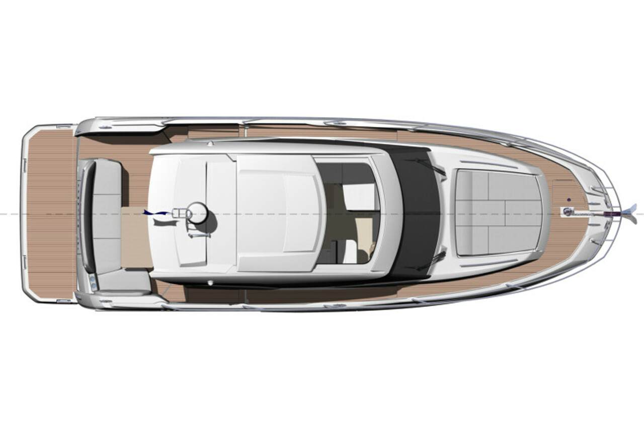 Majabell II Prestige 420 S moored at ACI Marina Trogir