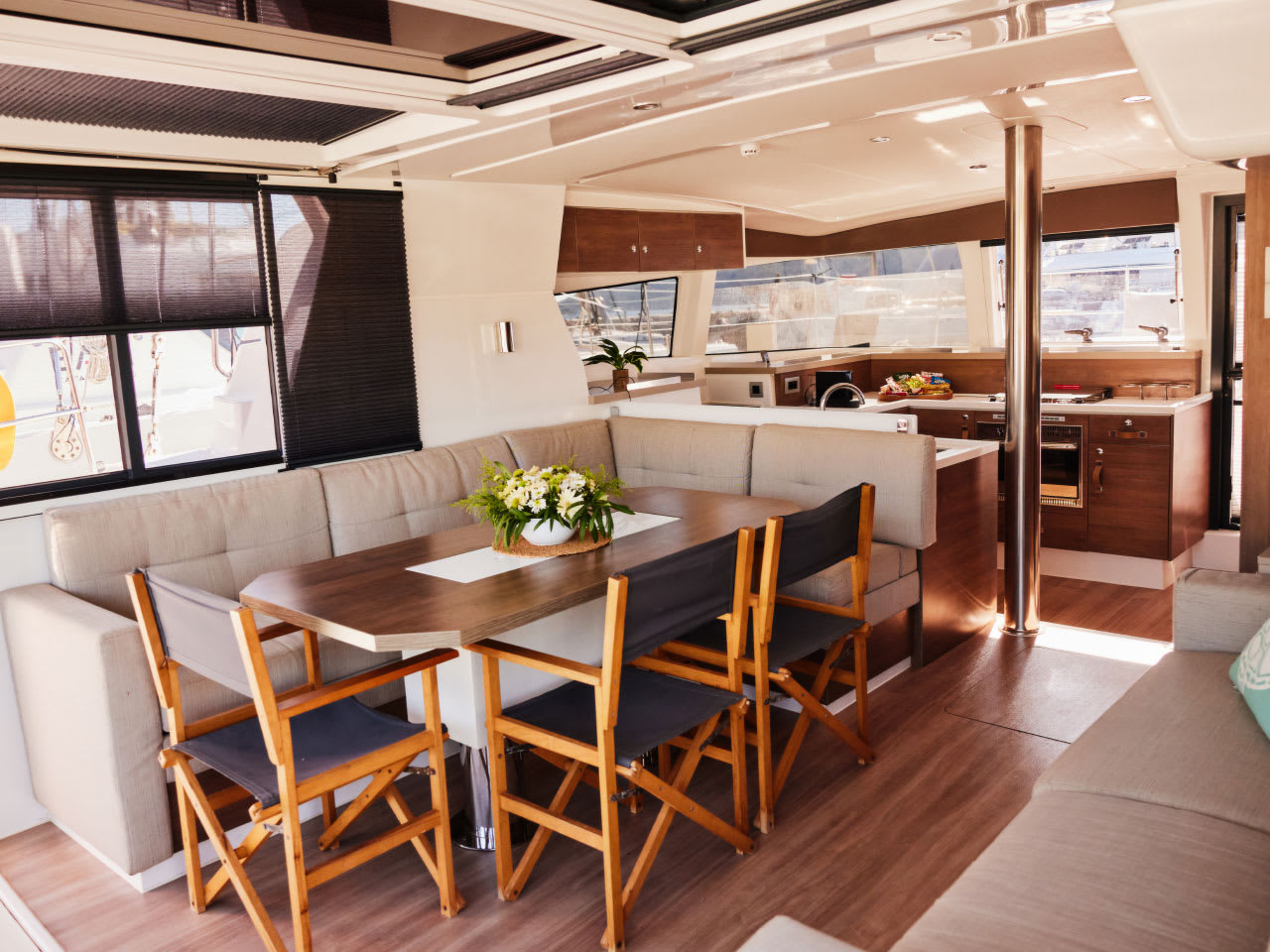 Pisces Bali 4.2 vor Anker in Marmaris / Albatros Marina