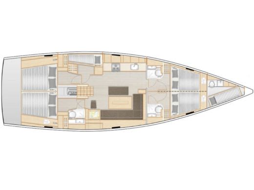 Aktea Hanse 508 біля причалу Lavrion / Olympic Marina