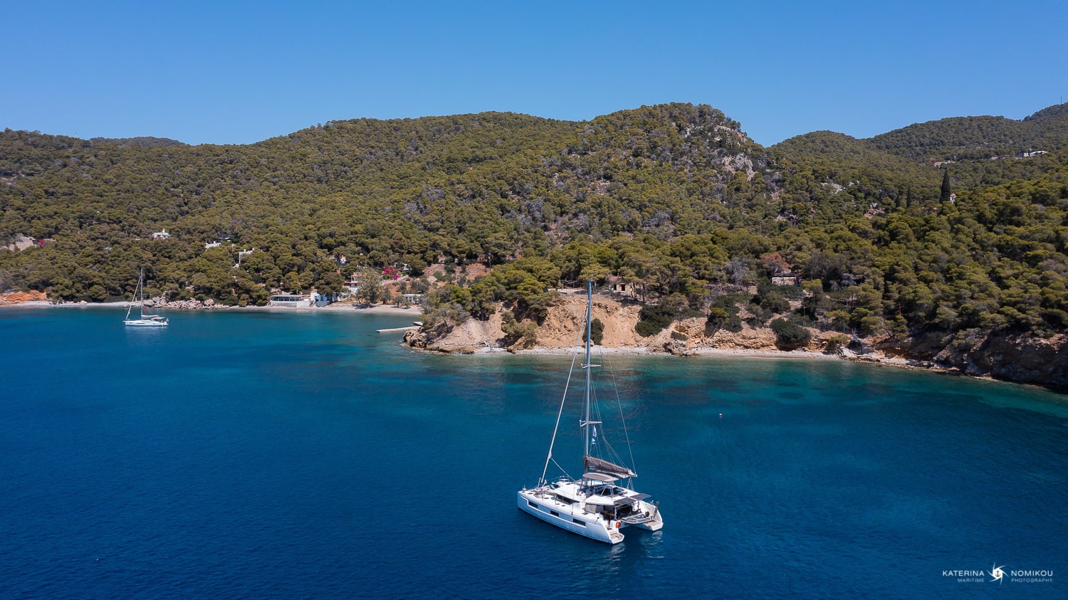 El Marita Brand New 2021 A/C & Generator Skippered Lagoon 46 amarrado en Lefkada / D-Marin Marina Lefkas