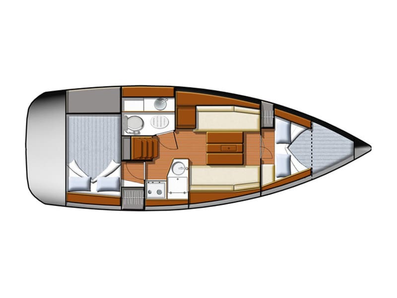 Beagle Sun Odyssey 30i moored at Yerseke