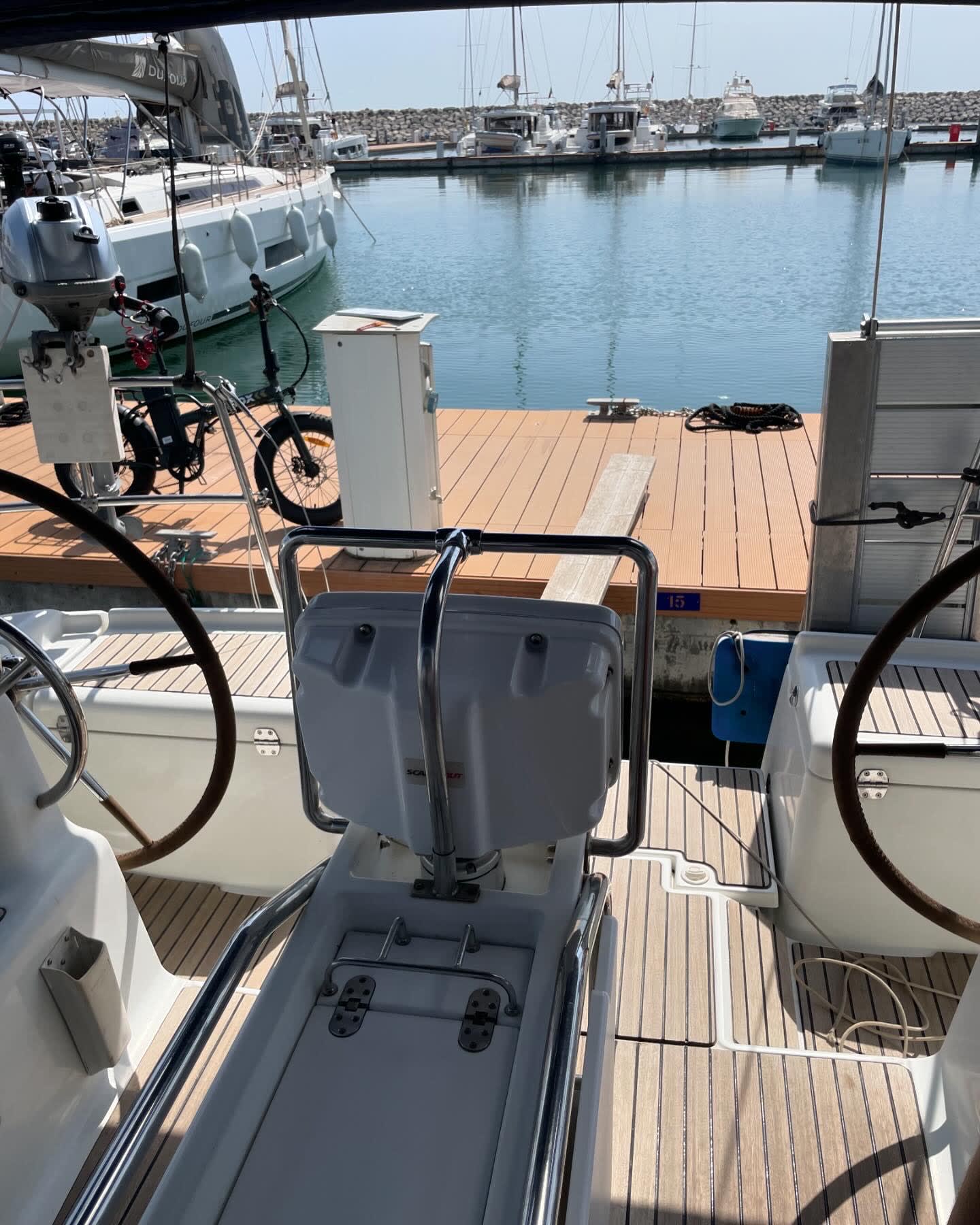 Olga Sun Odyssey 439 moored at Salerno / Marina d'Arechi