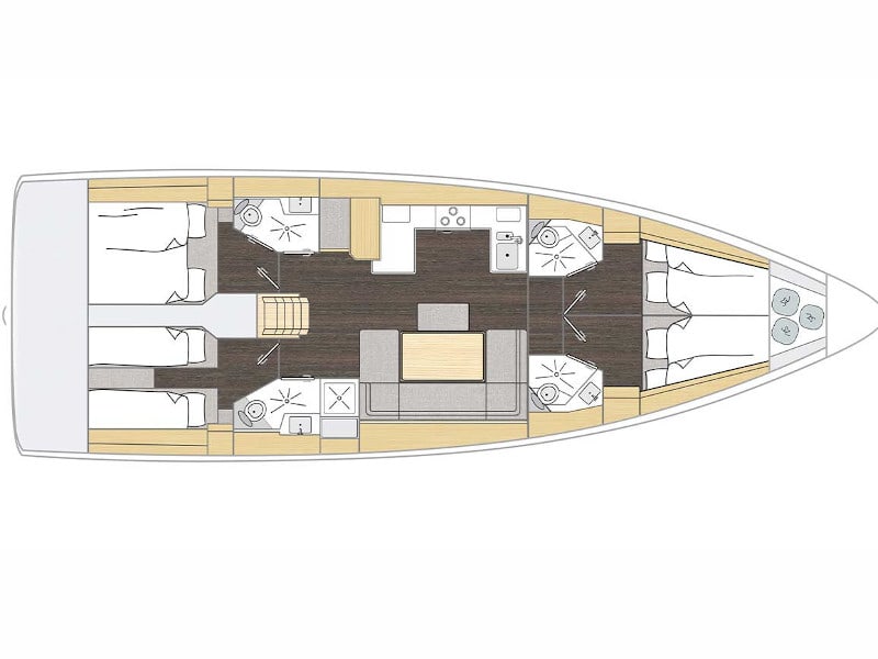 Sabina Bavaria C46 біля причалу Pula / Tehnomont Marina Veruda