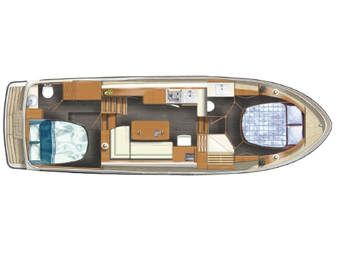 Mi tiempo Linssen Grand Sturdy 35.0 AC moored at Jachthafen Mirow