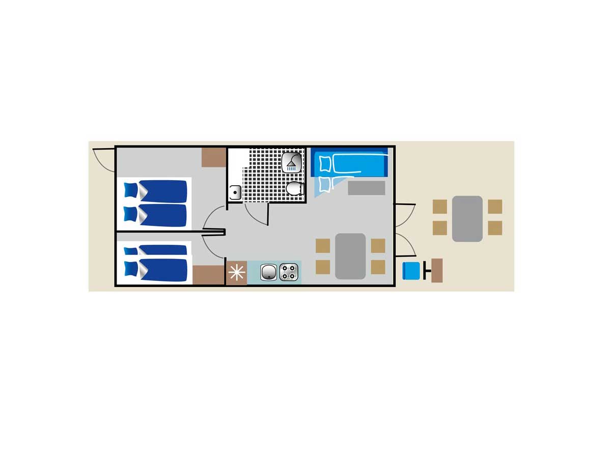Pedro H2Home amarrado en Rechlin / Marina Müritz