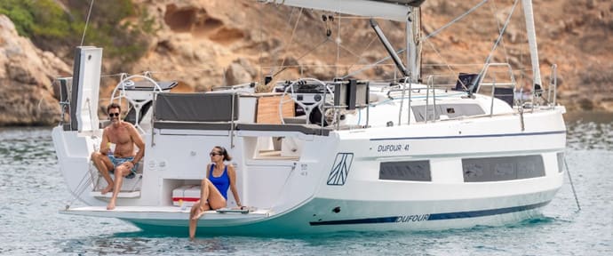Luka Dufour 41 біля причалу Marmaris / Adaköy Marina