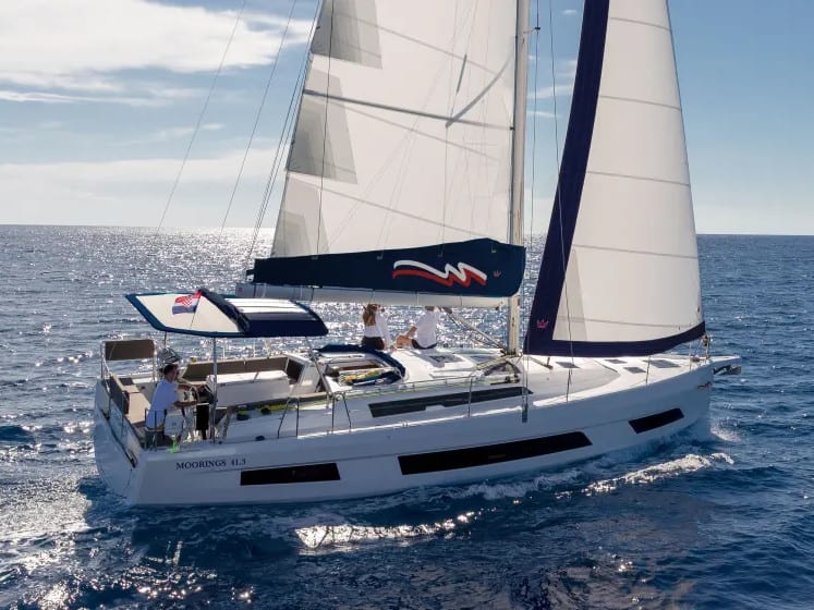 Moorings 41.3 Exclusive Dufour 41 moored at Road Town / Wickhams Cay II Marina