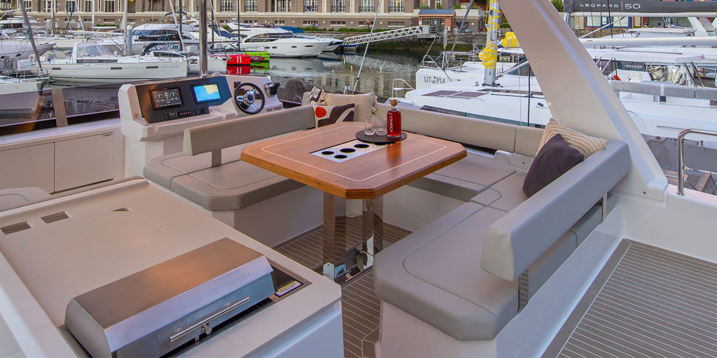 Moorings 403 PC Exclusive Leopard 40 PC moored at Road Town / Wickhams Cay II Marina
