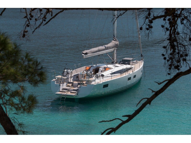 TOTUFO Jeanneau 54 moored at Palma de Mallorca / La Lonja Marina Charter