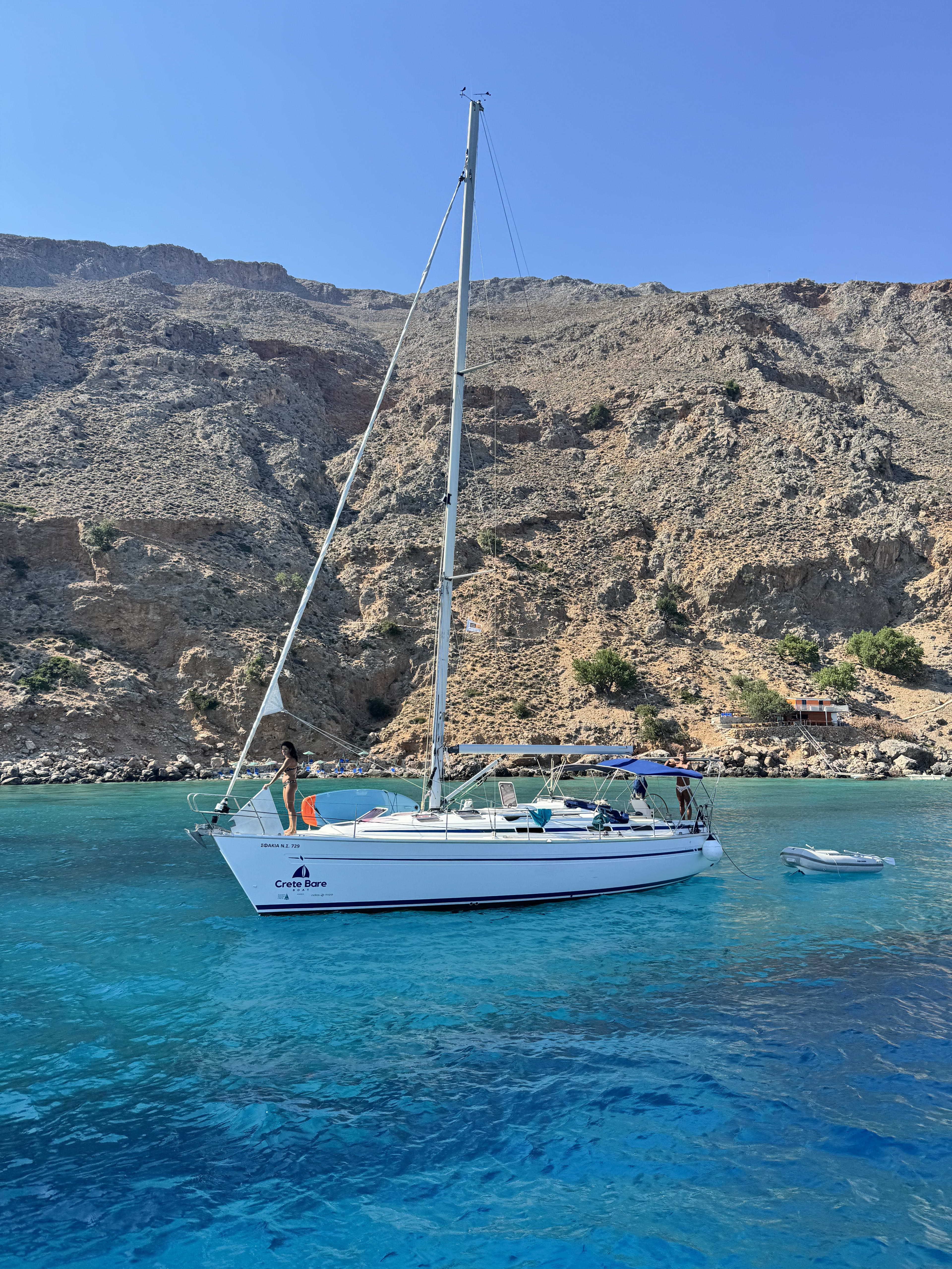 Sfakia Bavaria 41 біля причалу Chora Sfakion / Port of Sfakia