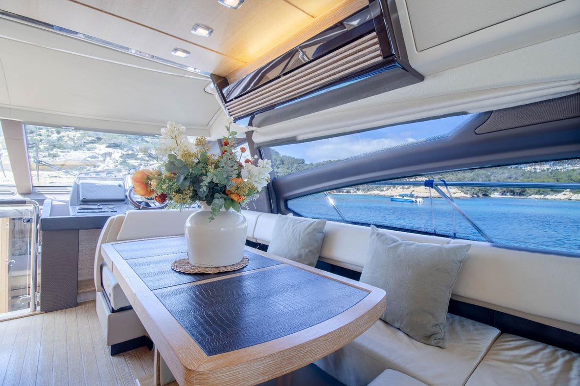 Not Dead Yet Azimut 64 moored at Palma de Mallorca / Club de Mar