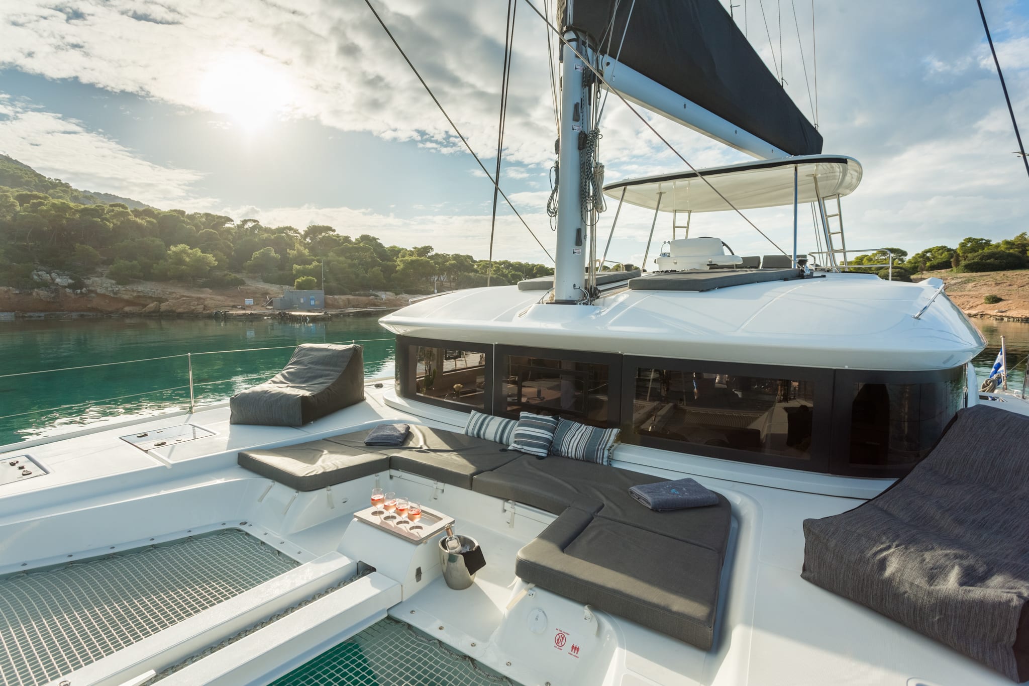 JEWEL Lagoon 51 moored at Athens / Alimos Marina