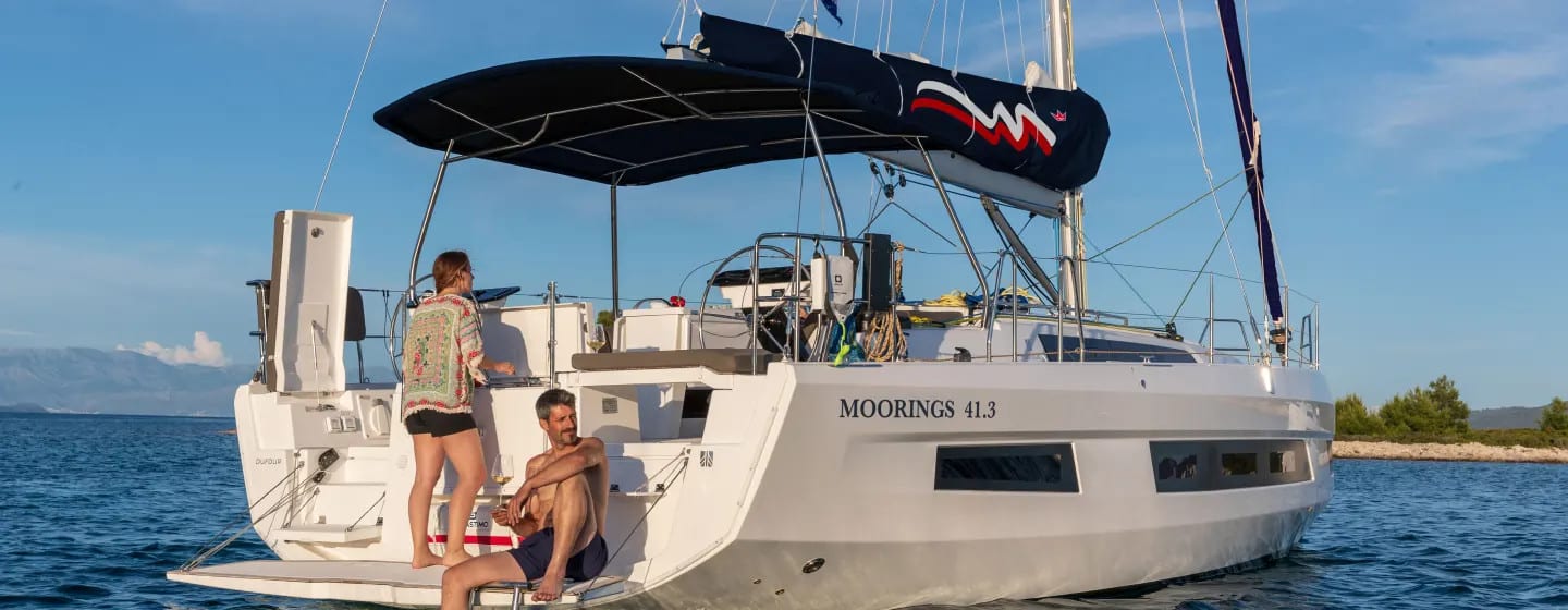 Moorings 41.3 Exclusive Plus Dufour 41 amarrado en Road Town / Wickhams Cay II Marina
