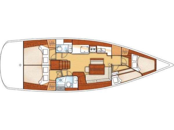 Stavros Tou Notou Oceanis 46 moored at Rhodes New Marina