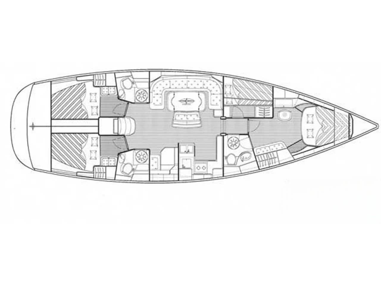 Aphrodite Bavaria Cruiser 50 біля причалу Seget Donji / Marina Baotić