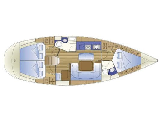 Salty Baby Bavaria Cruiser 40 moored at Salamina / Salamis Yachting Club