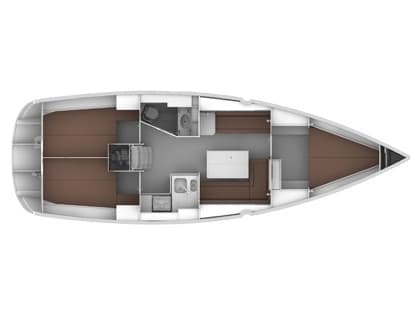 Zenith Bavaria Cruiser 36 біля причалу Fethiye / Ece Marina