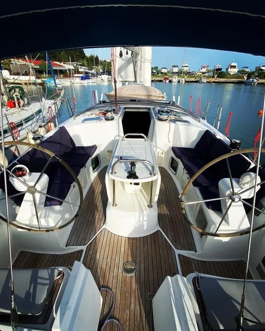 Tattoo Sun Odyssey 45 moored at Nikiti - Chalkidiki / Nikiti