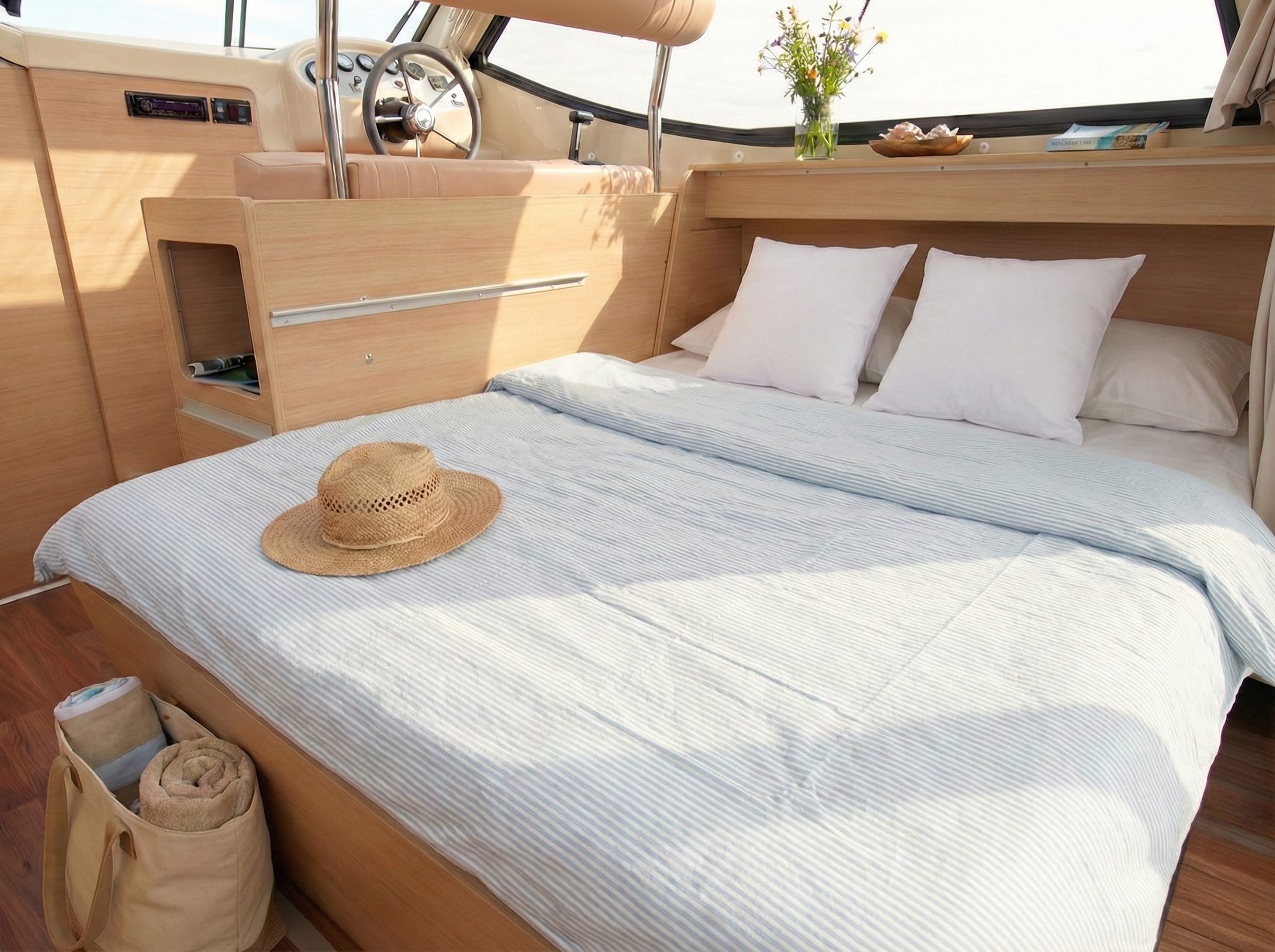 Cruiser Comfort 2/4 Pers. Nicols Sedan Primo vor Anker in Sucé-sur-Erdre