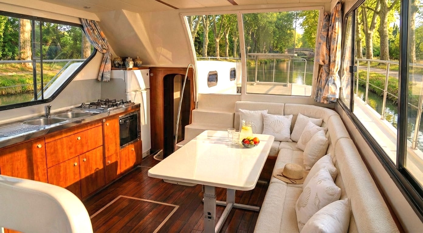 Cruiser Comfort 6/9 Pers. Nicols Confort 1100 vor Anker in Dole