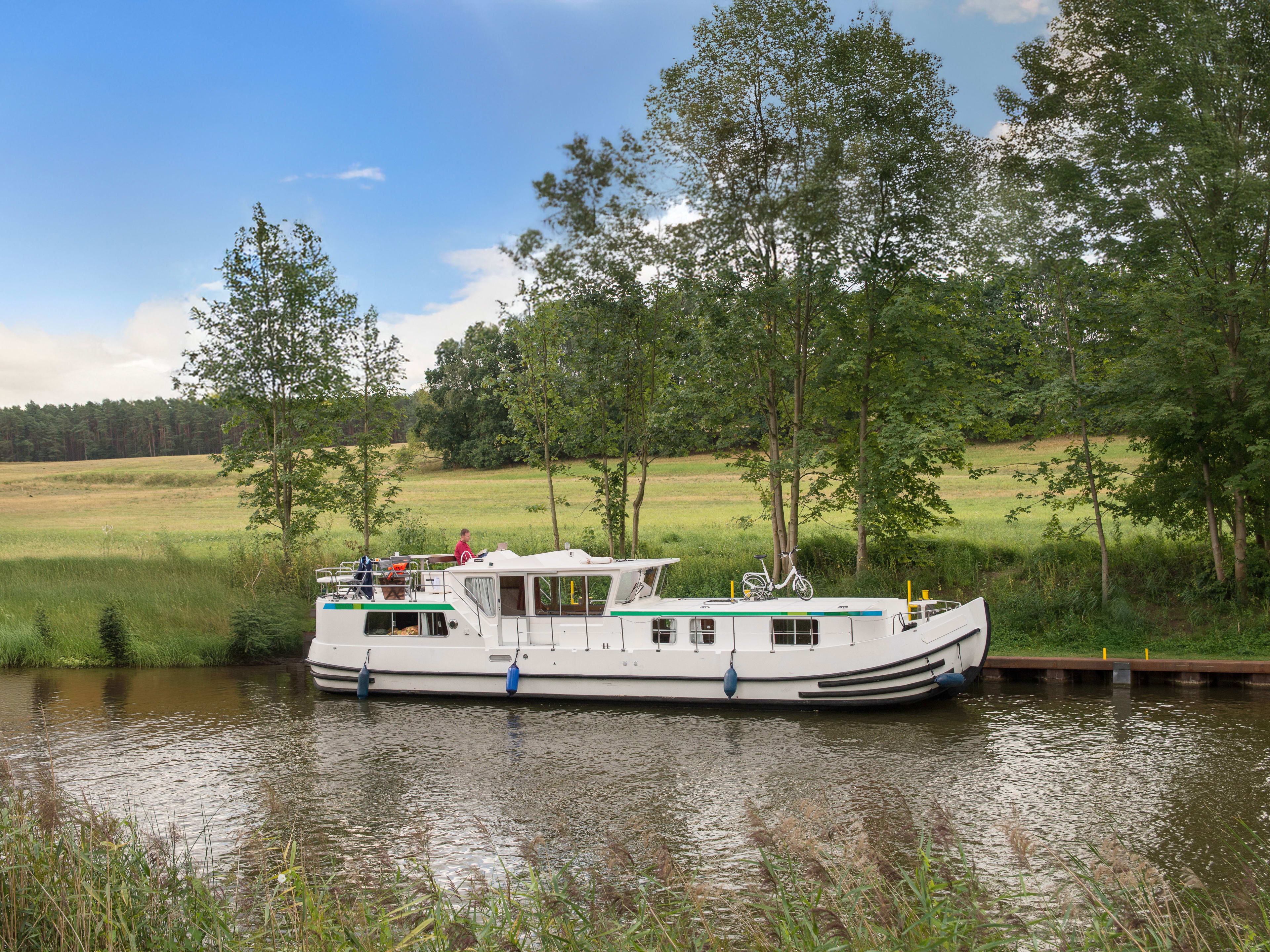 Pénichette Comfort 8/9 Pers. Pénichette 1400 vor Anker in Loosdrecht